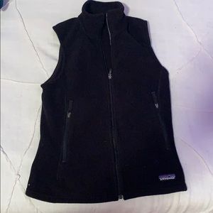 A black Patagonia vest-barely worn.